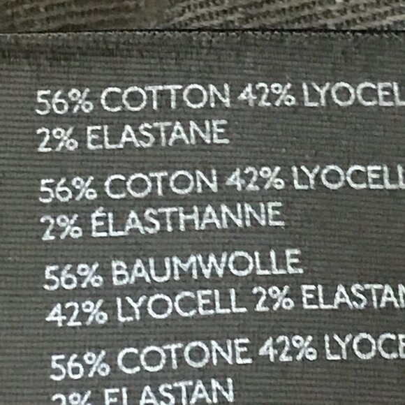 Anthropologie Pilcro Pencil Mini Skirt Women 0 Blue Belted Pocket Preppy 16805 - Picture 12 of 13